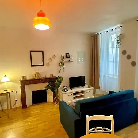 Apartmán Cosy Athena - T2 - Quartier Des Halles Avec Parking *